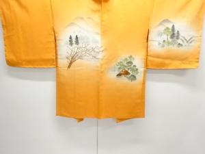 家屋風景模様絵羽織